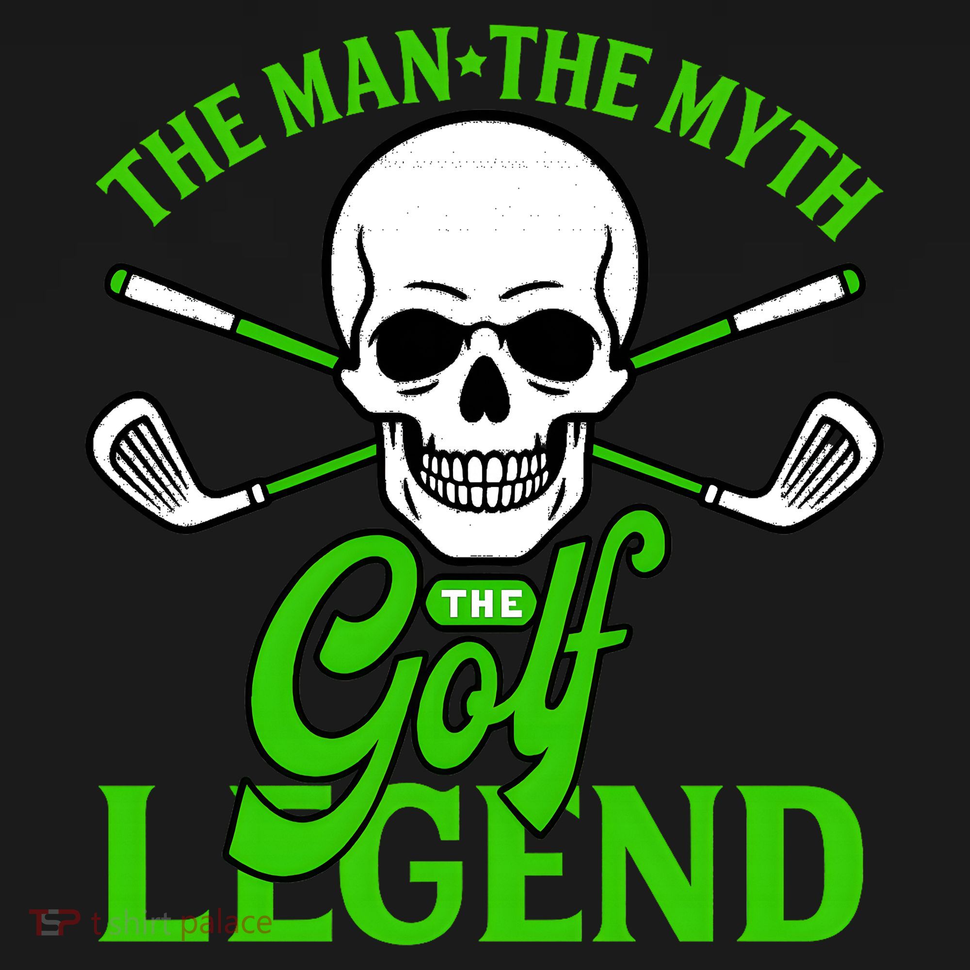The Man The Myth The Golf Legend Coaster