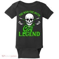 The Man The Myth The Golf Legend Baby Bodysuit thumb 0