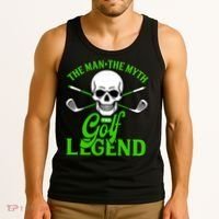 The Man The Myth The Golf Legend Tank Top thumb 3