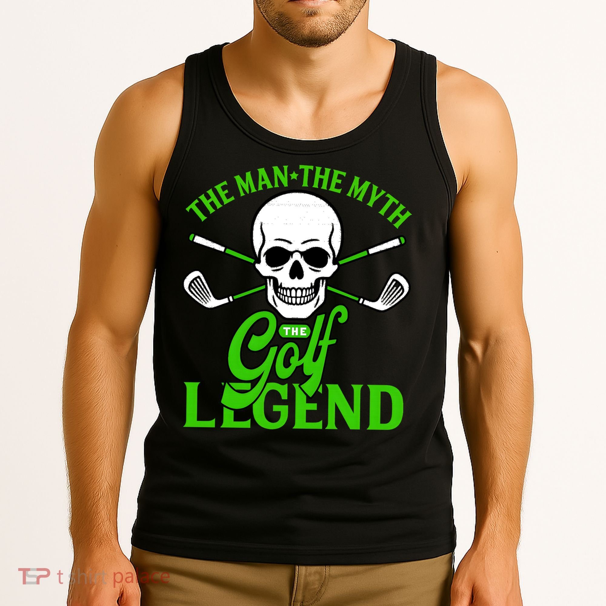 The Man The Myth The Golf Legend Tank Top