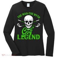 The Man The Myth The Golf Legend Women's Long Sleeve Shirt thumb 0