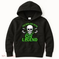 The Man The Myth The Golf Legend Kids Hoodie thumb 0
