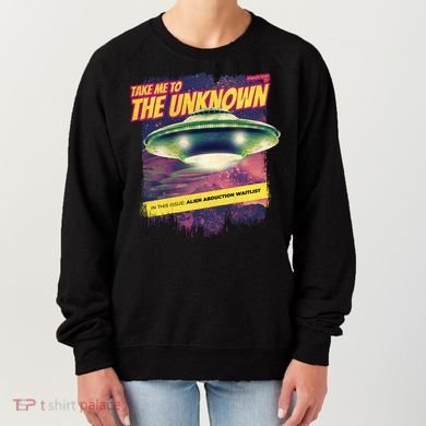 Take Me To The Unknown UFO Alien Women's Sweatshirt