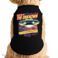 Take Me To The Unknown UFO Alien Doggie Tank thumb 0