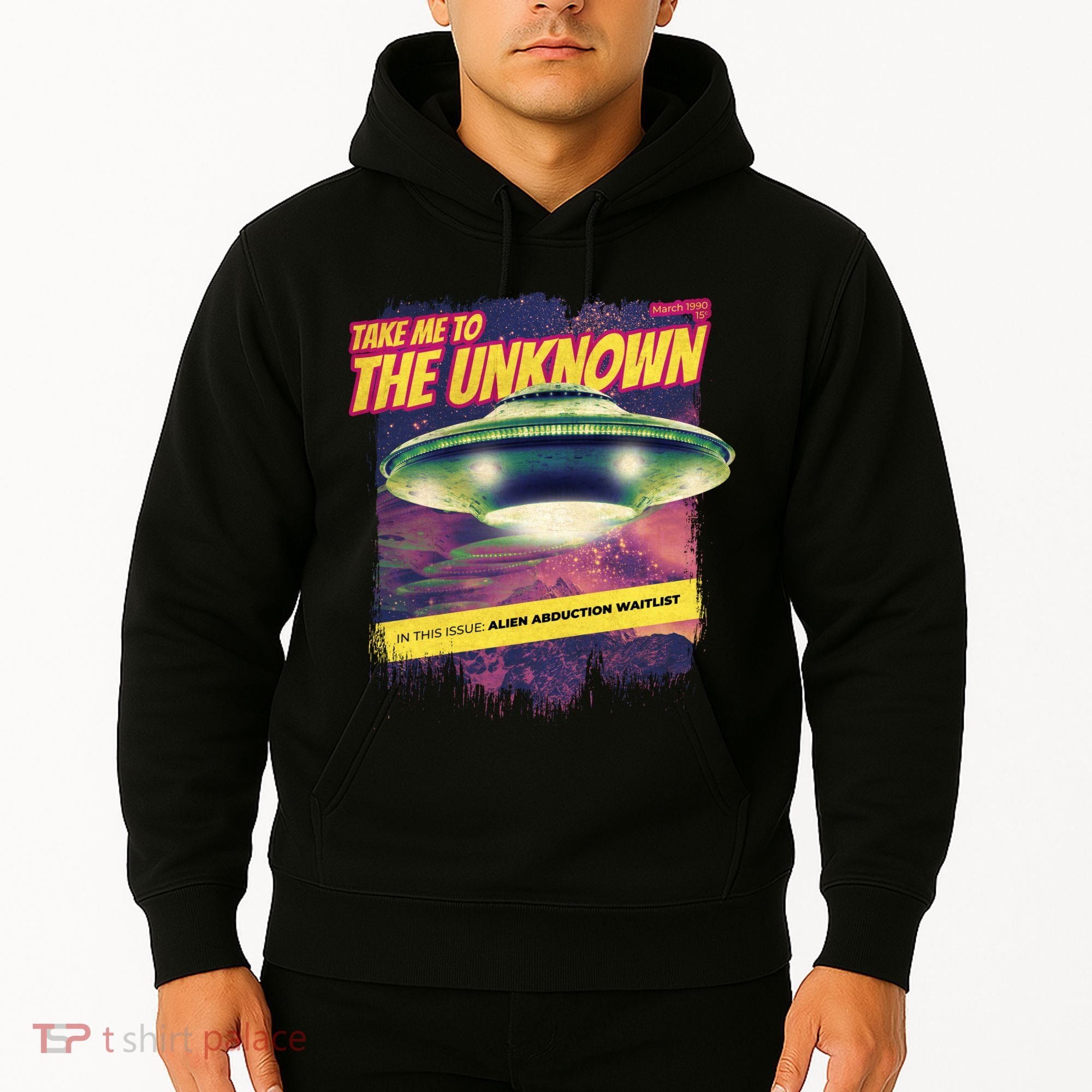 Take Me To The Unknown UFO Alien Hoodie