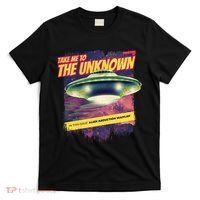 Take Me To The Unknown UFO Alien T-Shirt thumb 0