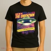 Take Me To The Unknown UFO Alien T-Shirt thumb 3