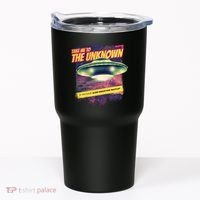 Take Me To The Unknown UFO Alien Tumbler thumb 0