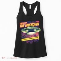 Take Me To The Unknown UFO Alien Women's Tank Top thumb 0