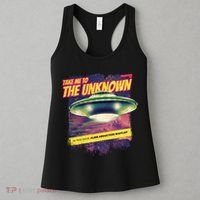 Take Me To The Unknown UFO Alien Women's Tank Top thumb 3