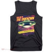 Take Me To The Unknown UFO Alien Tank Top thumb 0