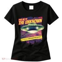 Take Me To The Unknown UFO Alien Women's T-Shirt thumb 0