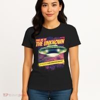 Take Me To The Unknown UFO Alien Women's T-Shirt thumb 4