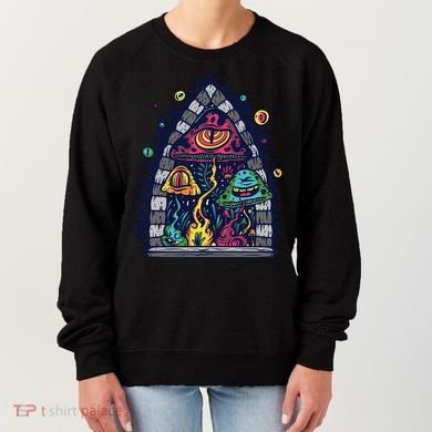 Trippy Mushrooms Women's Sweatshirt