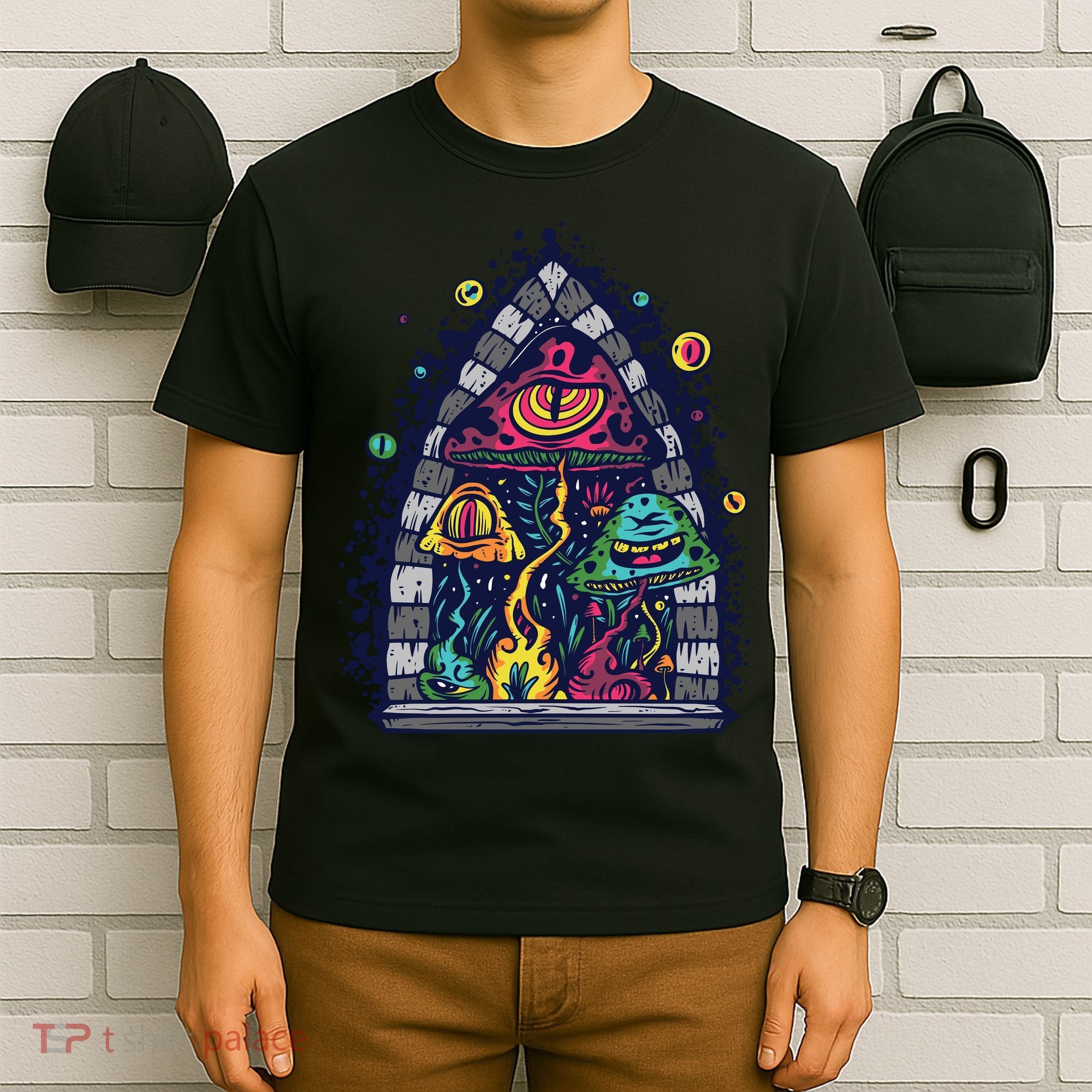Trippy Mushrooms T-Shirt