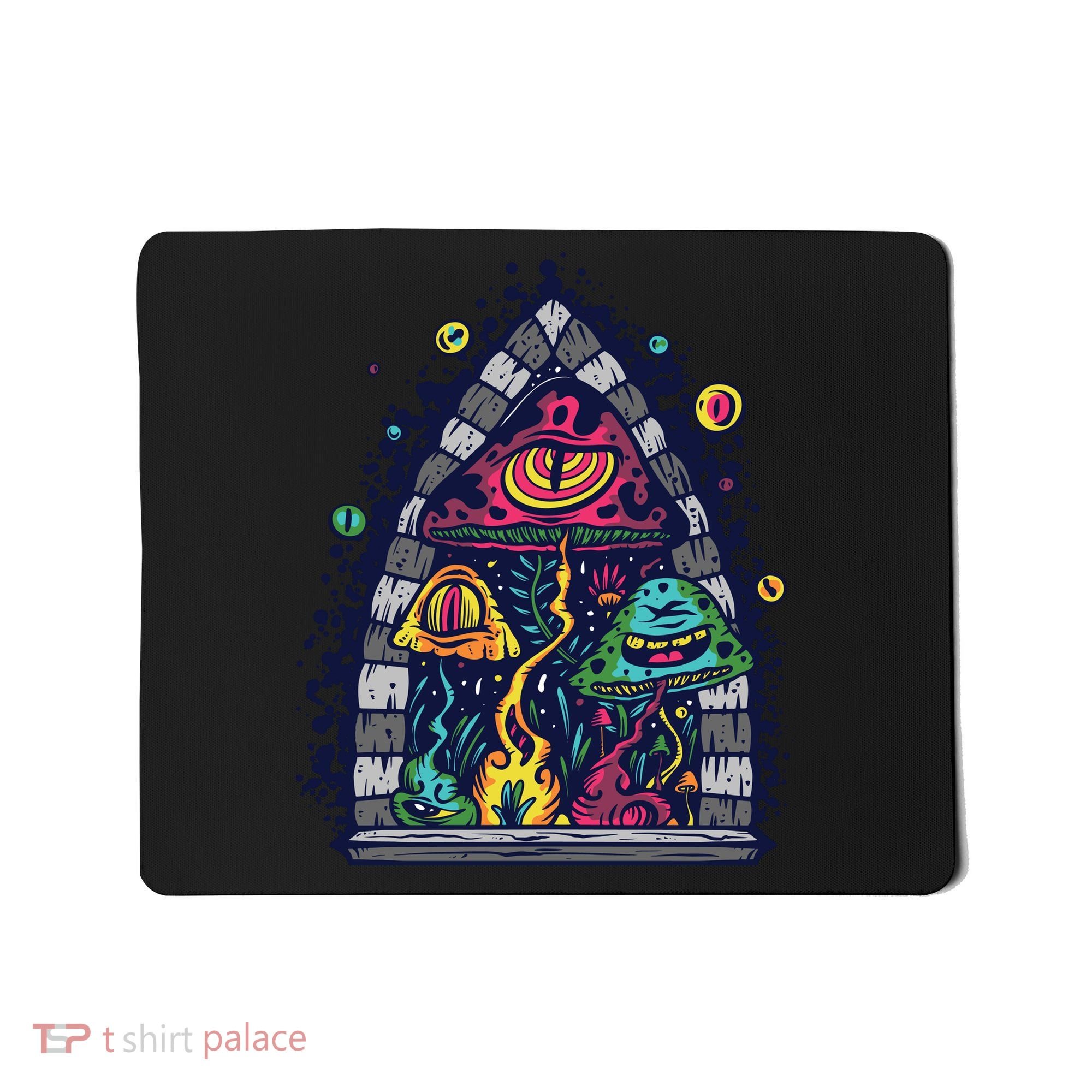 Trippy Mushrooms Mousepad