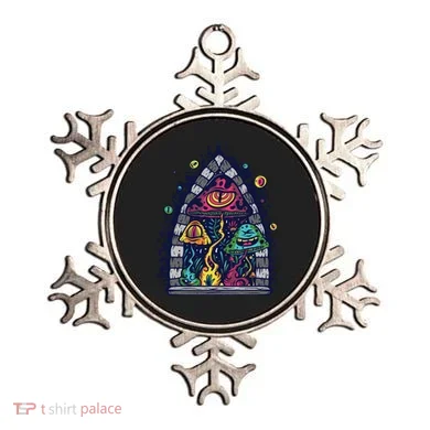 Trippy Mushrooms Ornament