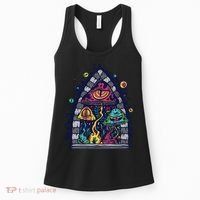 Trippy Mushrooms Women's Tank Top thumb 0