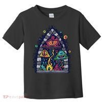 Trippy Mushrooms Toddler T-Shirt thumb 0