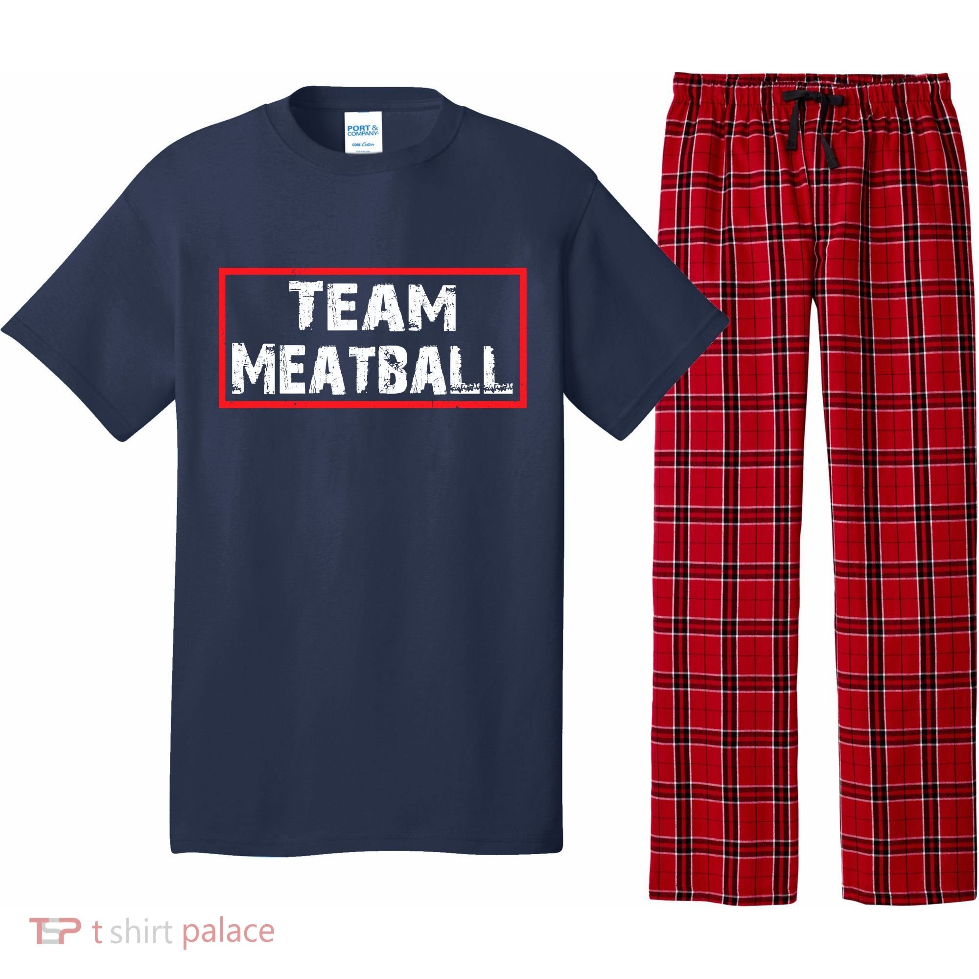 Team Meatball Pajama Set