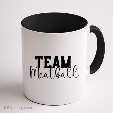 Team Meatball Coffee Mug back