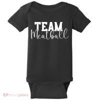 Team Meatball Baby Bodysuit thumb 0