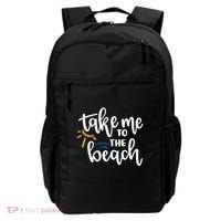 Take Me To The Beach Cute Vacation Backpack thumb 0