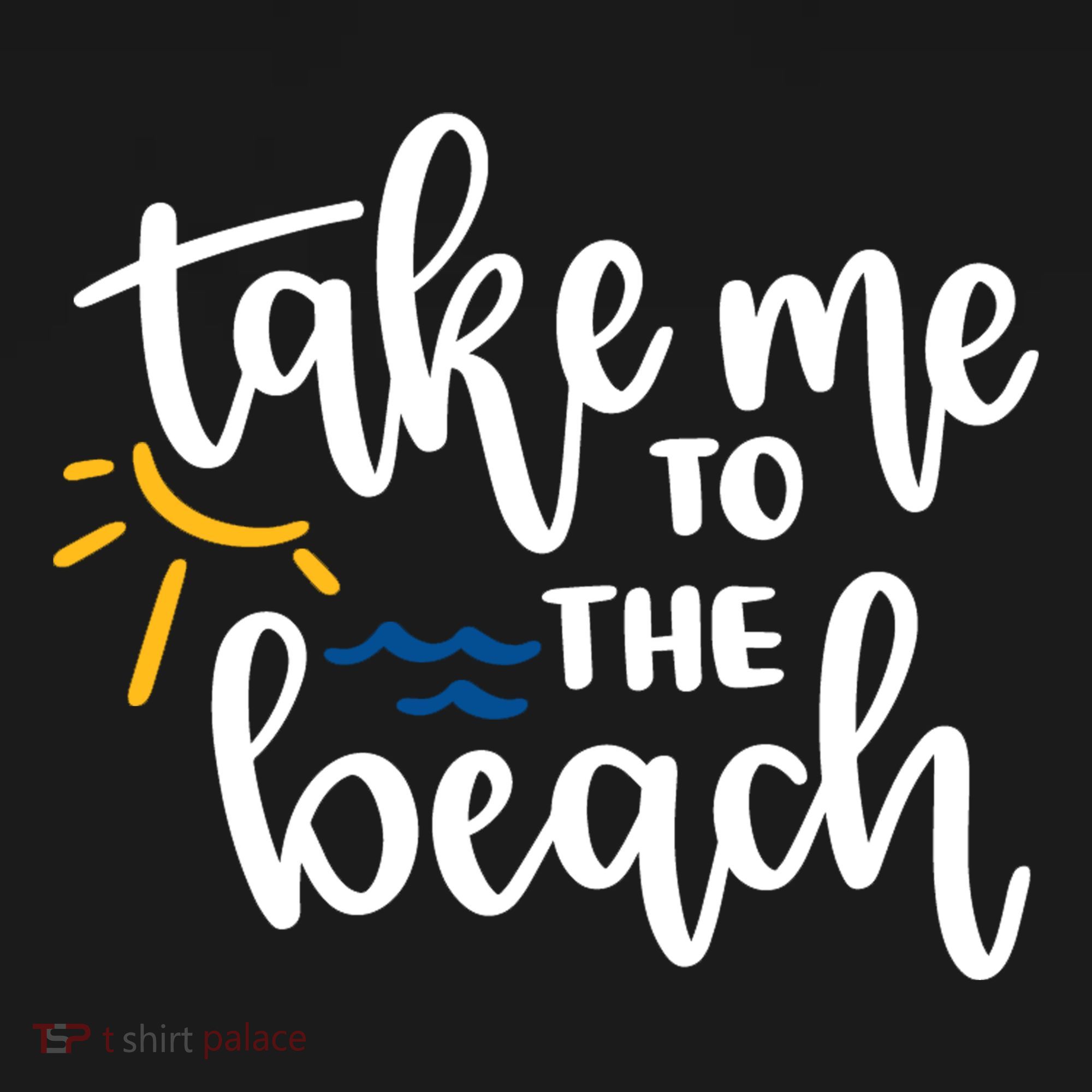 Take Me To The Beach Cute Vacation Coaster