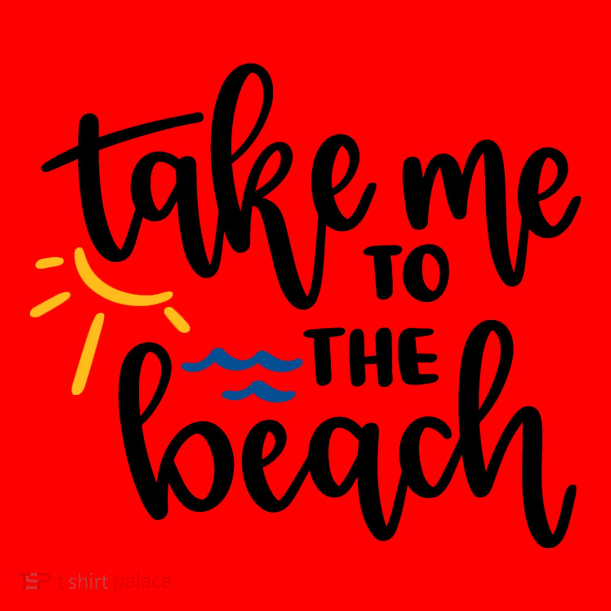Take Me To The Beach Cute Vacation Santa Hat
