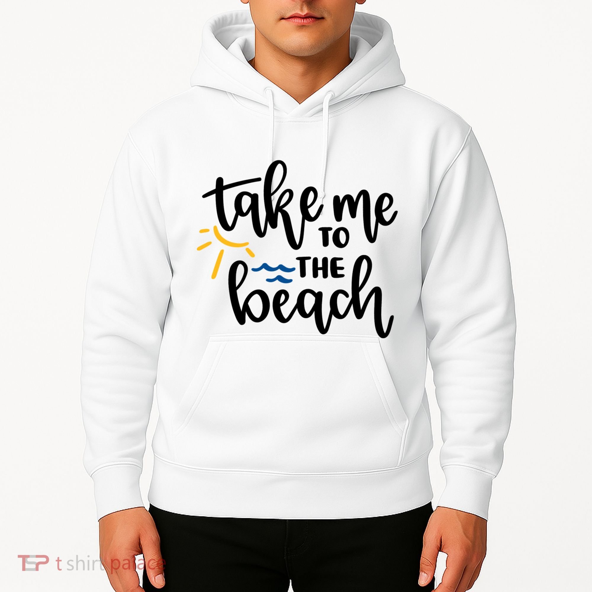 Take Me To The Beach Cute Vacation Hoodie