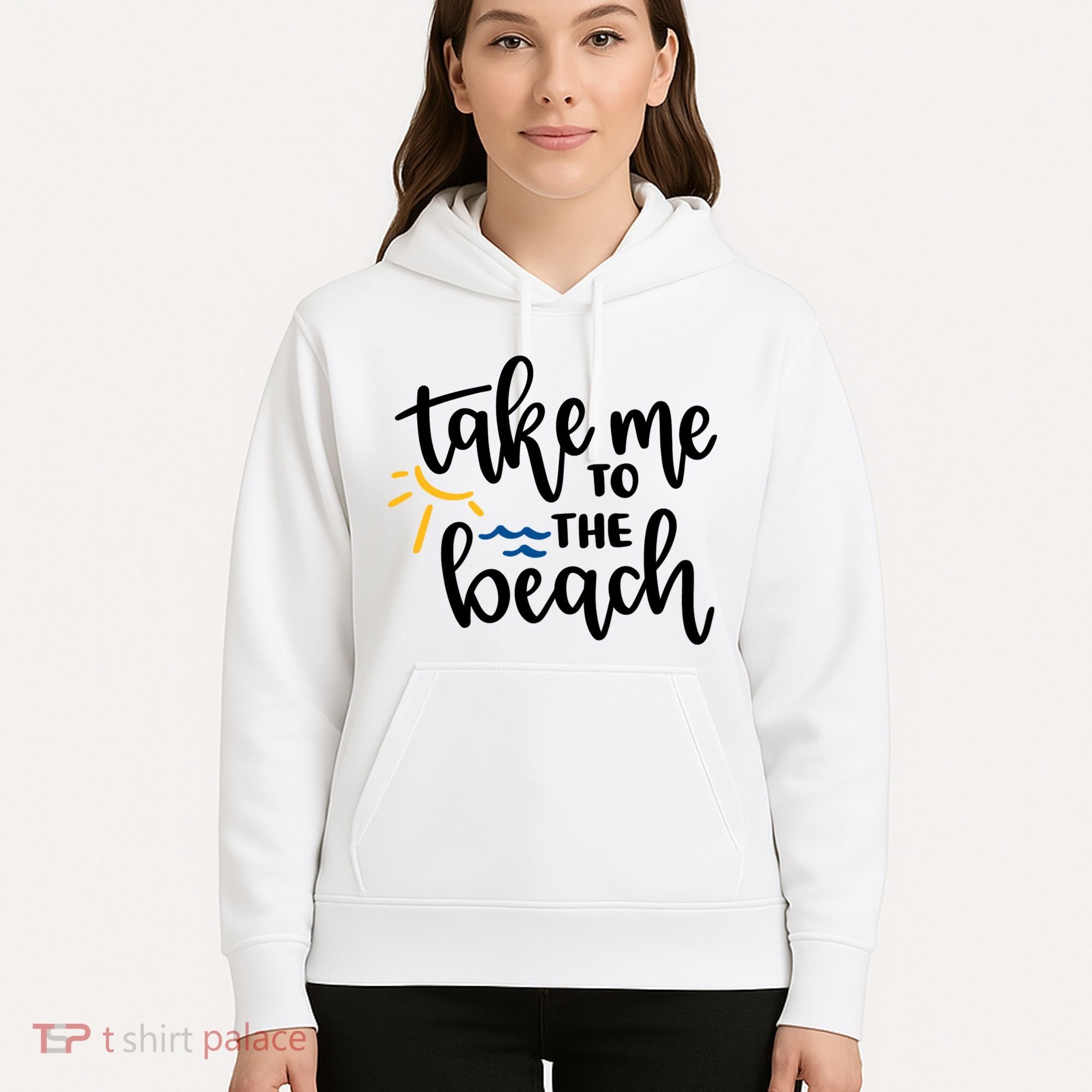 Take Me To The Beach Cute Vacation Hoodie