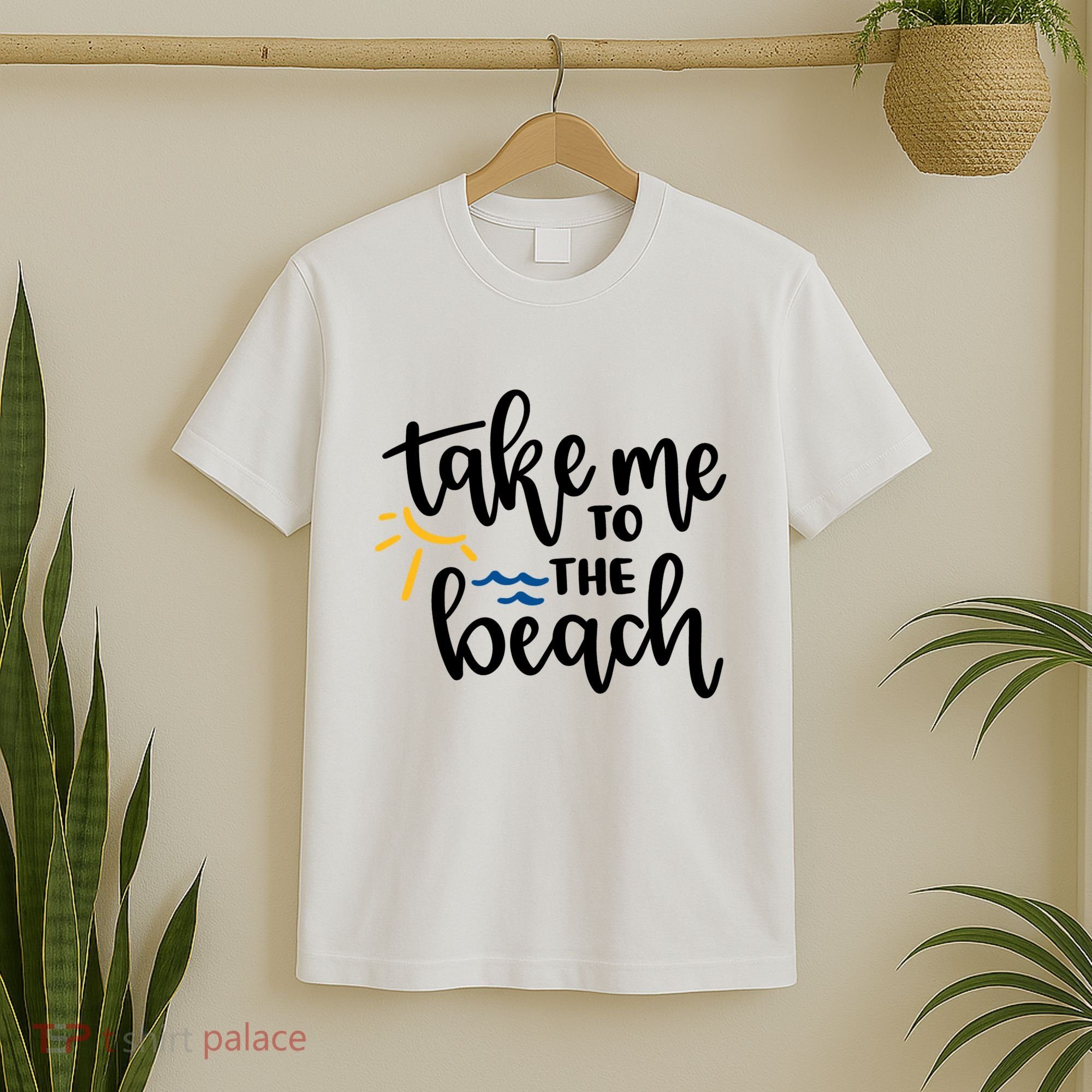 Take Me To The Beach Cute Vacation T-Shirt