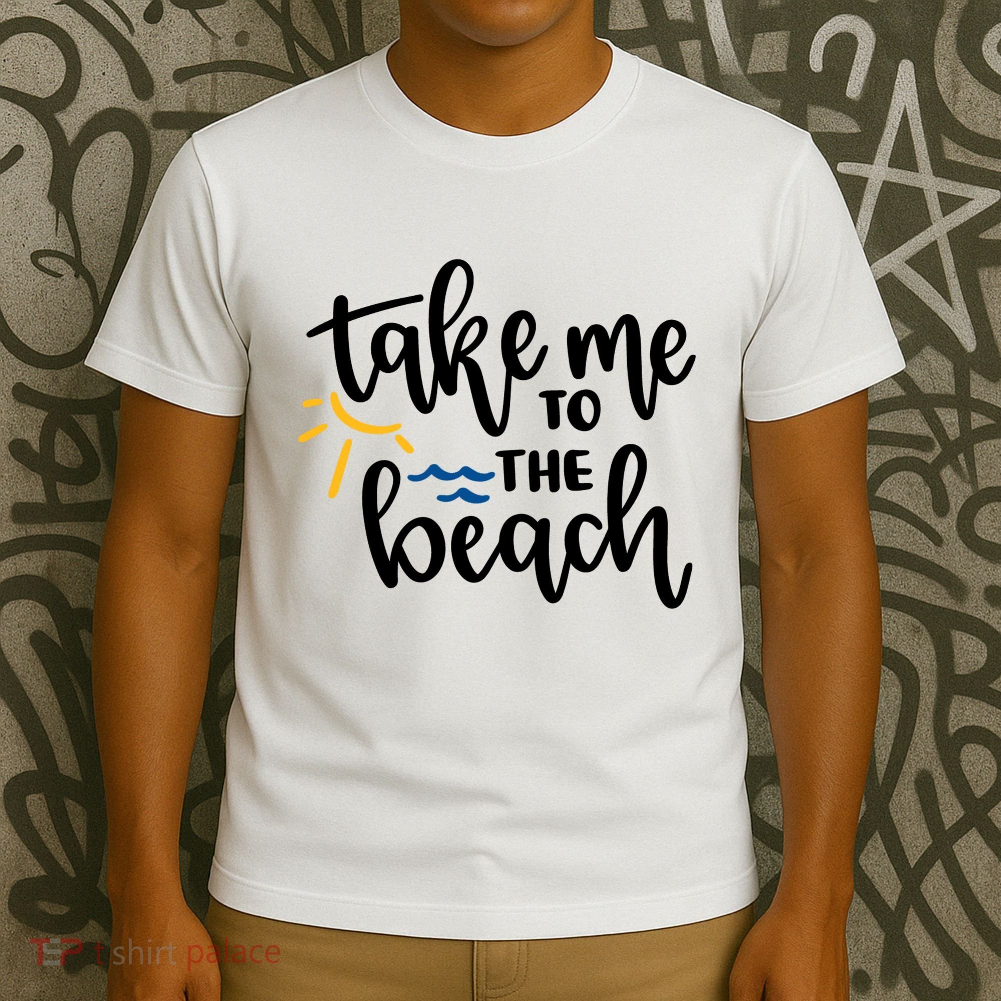 Take Me To The Beach Cute Vacation T-Shirt