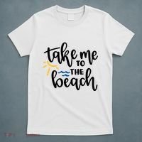 Take Me To The Beach Cute Vacation T-Shirt thumb 5