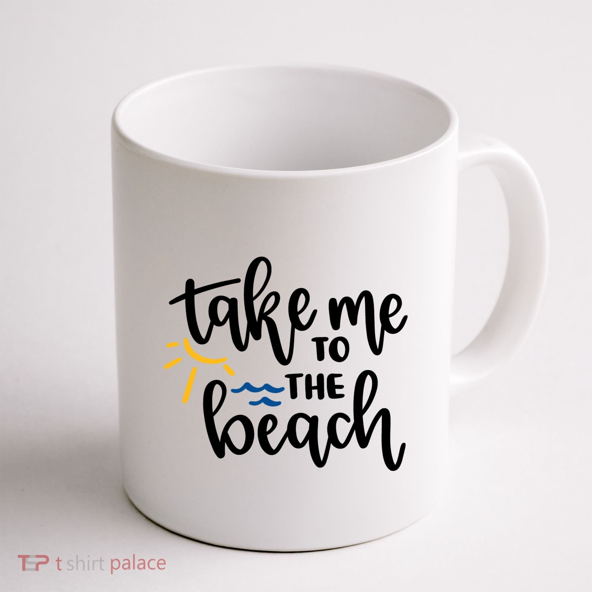Take Me To The Beach Cute Vacation Coffee Mug