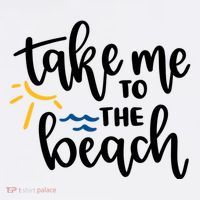 Take Me To The Beach Cute Vacation Women's Hoodie thumb 2