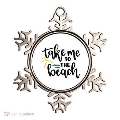 Take Me To The Beach Cute Vacation Ornament