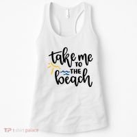 Take Me To The Beach Cute Vacation Women's Tank Top thumb 0