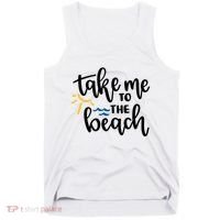 Take Me To The Beach Cute Vacation Tank Top thumb 0