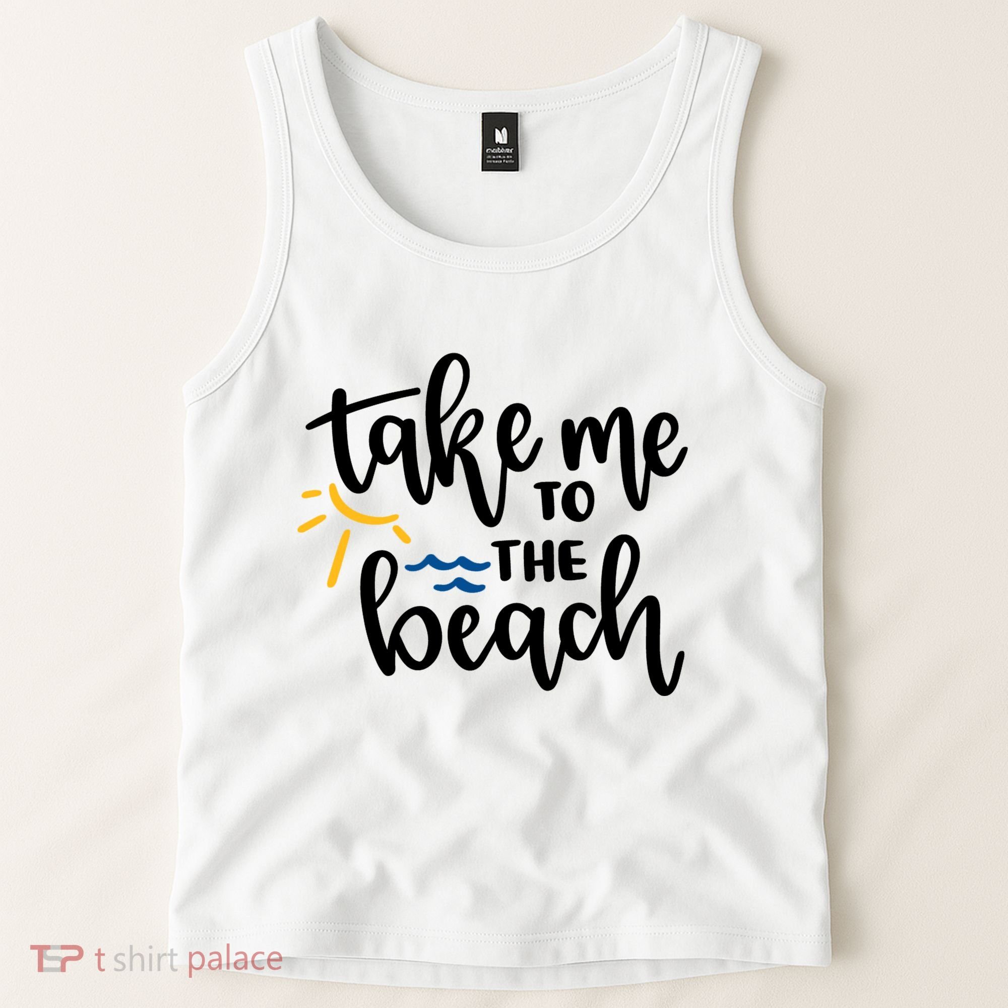 Take Me To The Beach Cute Vacation Tank Top