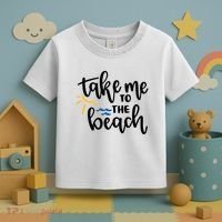 Take Me To The Beach Cute Vacation Toddler T-Shirt thumb 3
