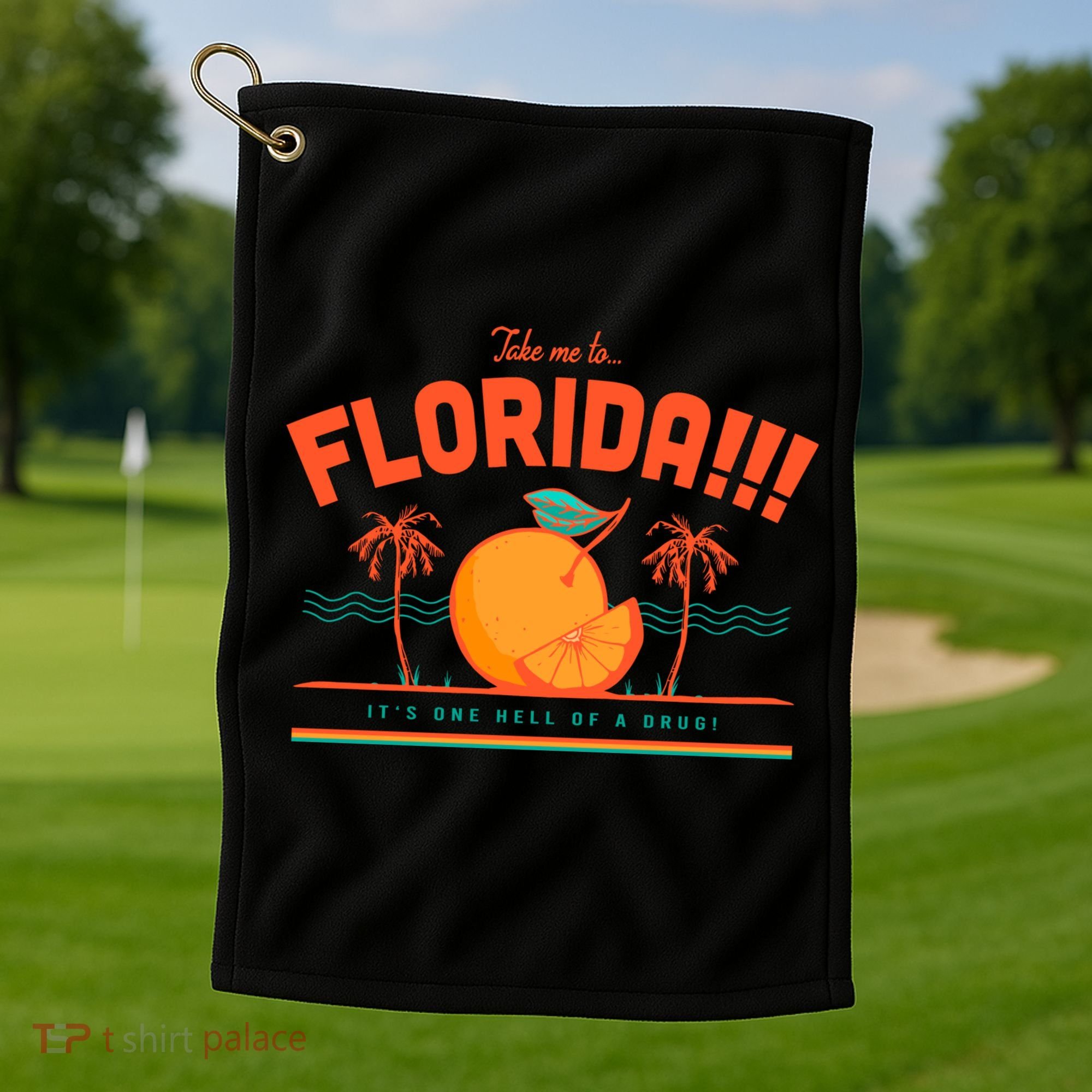 Take Me To Florida Ttpd Album Golf Towel