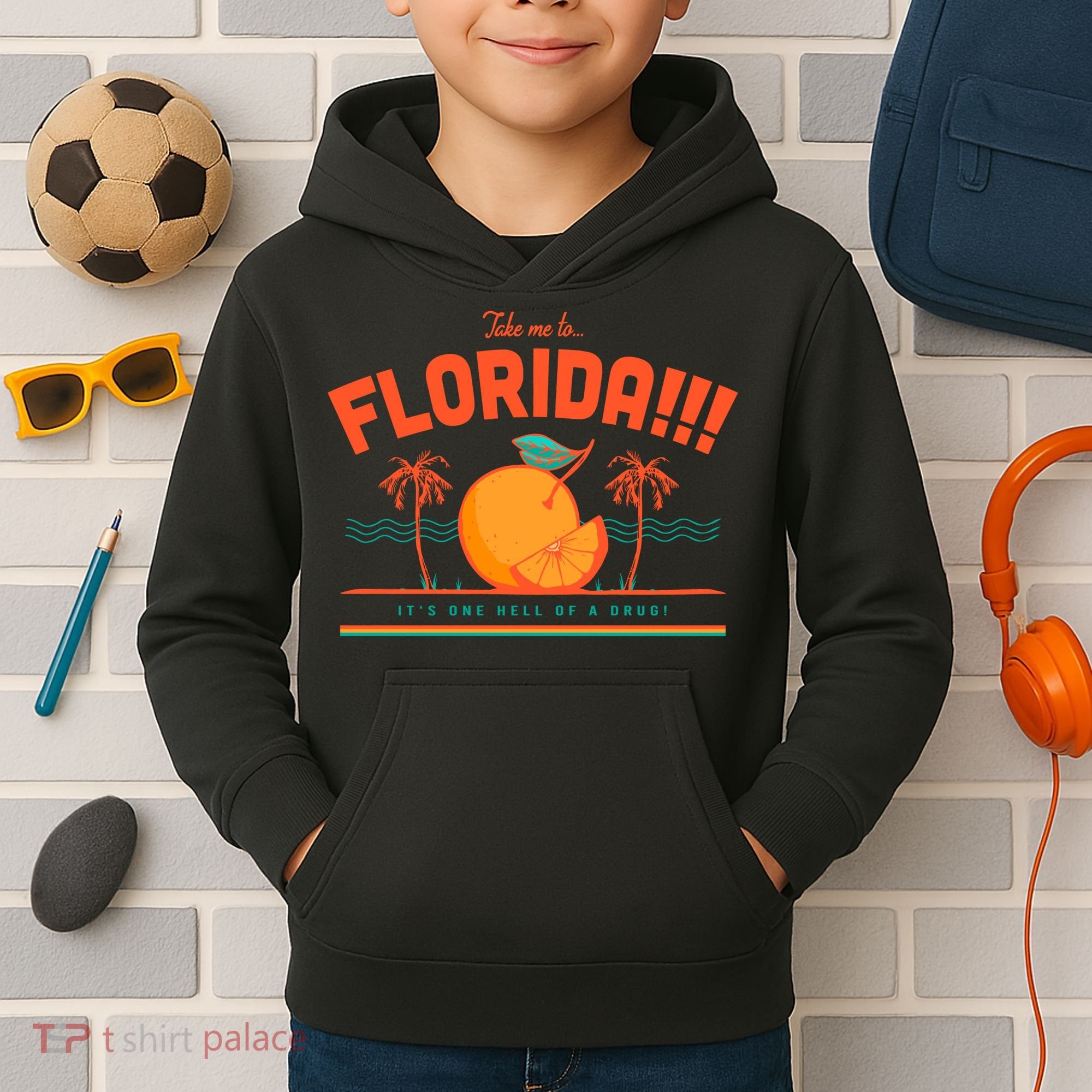 Take Me To Florida Ttpd Album Kids Hoodie