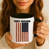 They Missed Trump Rally Shooting Gun Shot Coffee Mug thumb 3