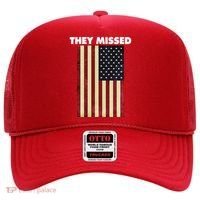 They Missed Trump Rally Shooting Gun Shot Hat thumb 0