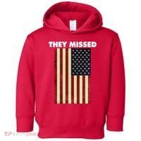 They Missed Trump Rally Shooting Gun Shot Toddler Hoodie thumb 0