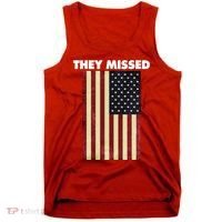 They Missed Trump Rally Shooting Gun Shot Tank Top thumb 0