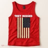 They Missed Trump Rally Shooting Gun Shot Tank Top thumb 2