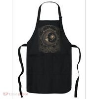 The Moon Tarot Card Goth Emo Occult Graphic Apron thumb 0