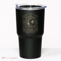 The Moon Tarot Card Goth Emo Occult Graphic Tumbler thumb 0